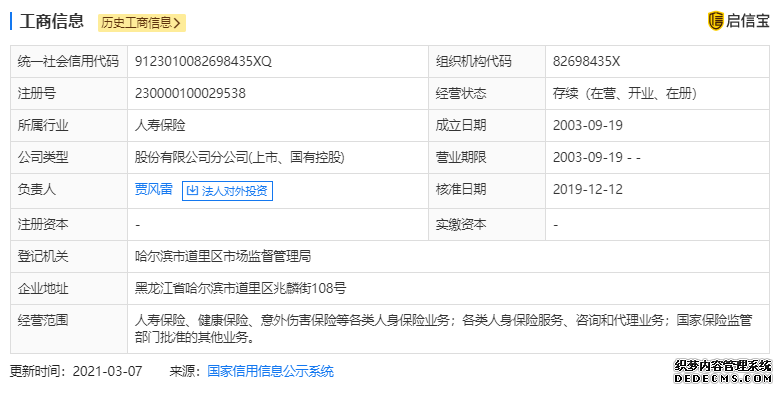 查實違規(guī)！中國人壽被罰51萬